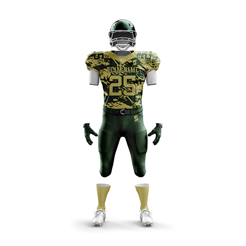 AMERICAN FOOTBALL UNIFORM MOCKUPS