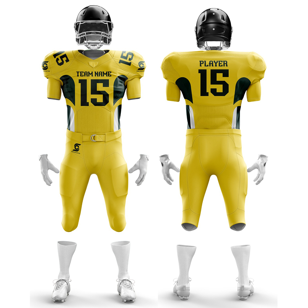 AMERICAN FOOTBALL UNIFORM MOCKUPS