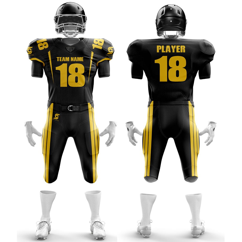 AMERICAN FOOTBALL UNIFORM MOCKUPS