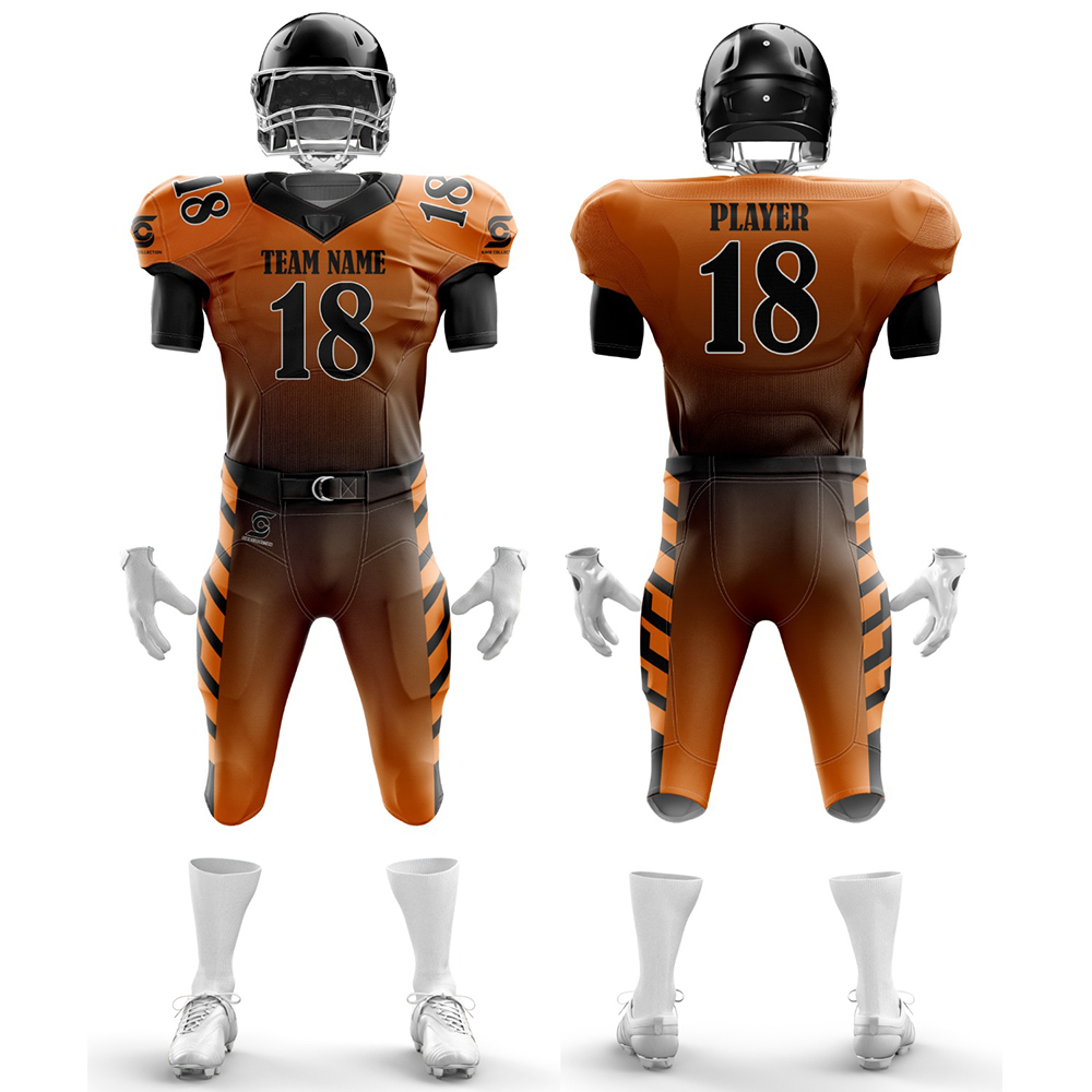 AMERICAN FOOTBALL UNIFORM MOCKUPS