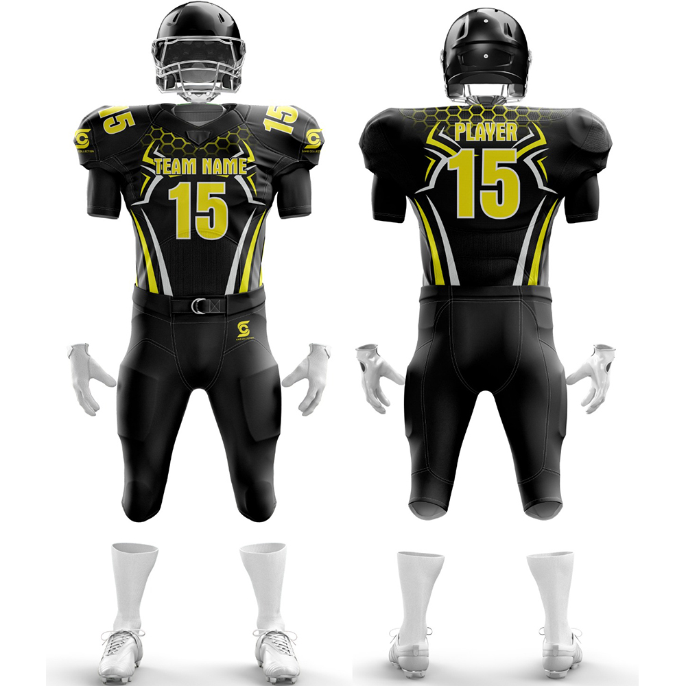 AMERICAN FOOTBALL UNIFORM MOCKUPS